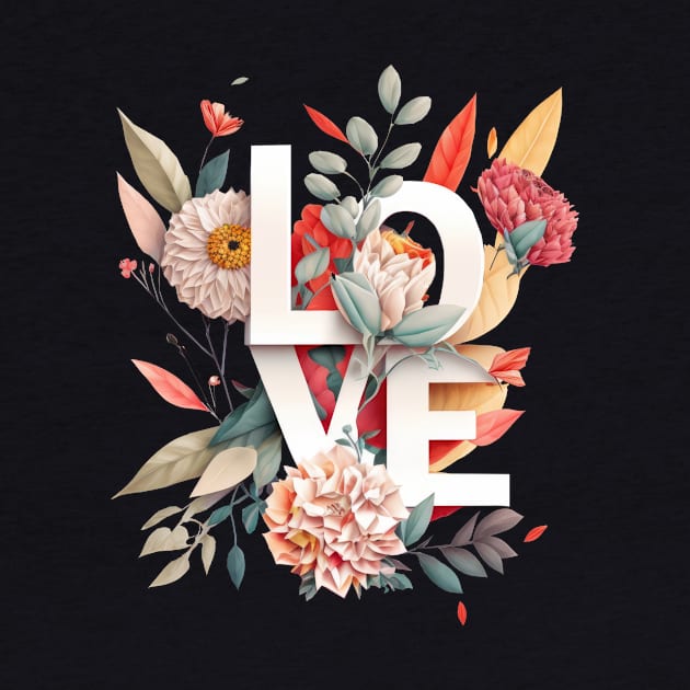 Love with Flowers 01 by i2studio